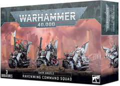 This kit contains 102 components, a Space Marines Transfer Sheet, five 40mm round bases, and one 25mm round base with which to make a Deathwing Command Squad, Deathwing Knights or five Deathwing Terminators.
This kit comes supplied unpainted and requires assembly – we recommend using Citadel Plastic Glue and Citadel Paints.