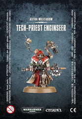 This multi-part plastic kit contains all the components necessary to assemble one Tech-Priest Enginseer, armed with a cog axe, censer and holstered pistol. Supplied with a Citadel 32mm Round base.