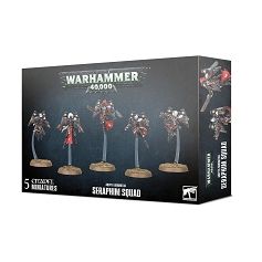 The kit builds five Seraphim.
