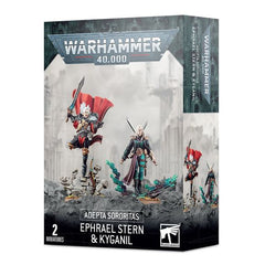 The set includes:
- 1x Ephrael Stern (supplied with a Citadel 32mm Round Base)
- 1x Kyganil (supplied with a Citadel 32mm Round Base)