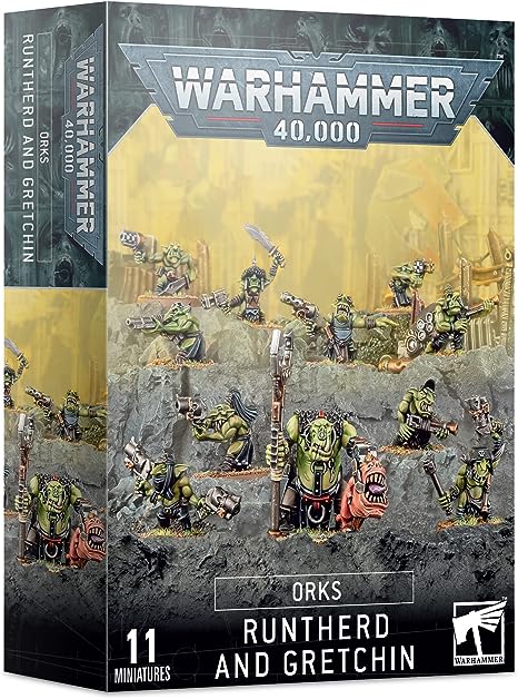 Contains all the pieces to build 11 Miniatures