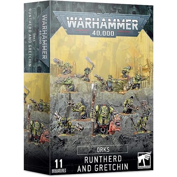 Contains all the pieces to build 11 Miniatures