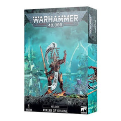 This kit builds one Avatar of Khaine. This set comprises 53 plastic components and is supplied with 1x 80mm Citadel round base. This miniature is supplied unpainted and requires assembly – we recommend using Citadel Plastic Glue and Citadel paints