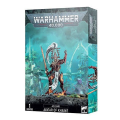 This kit builds one Avatar of Khaine. This set comprises 53 plastic components and is supplied with 1x 80mm Citadel round base. This miniature is supplied unpainted and requires assembly – we recommend using Citadel Plastic Glue and Citadel paints