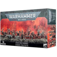 This multipart plastic kit builds 10 Chaos Cultists. This set comprises 41 plastic components and is supplied with 10x Citadel 25mm Round Bases. These miniatures are supplied unpainted and require assembly – we recommend using Citadel Plastic Glue and Citadel paints.