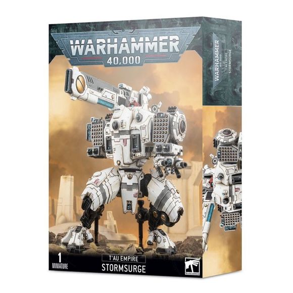 This multi-part plastic kit contains all the components necessary to build one KV128 Stormsurge. This miniature is supplied unpainted and requires assembly – we recommend using Citadel Plastic Glue and Citadel Colour paints.