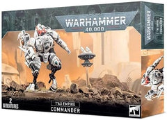 This multi-part plastic kit builds one T'au Commander