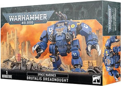 This multipart plastic kit builds one Brutalis Dreadnought
