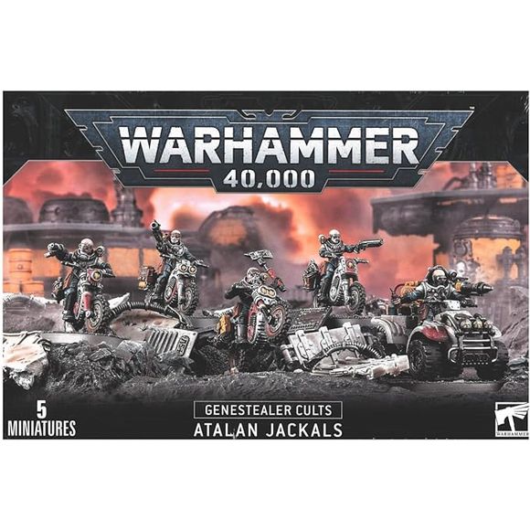 This set builds one squad of 5 Atalan Jackals