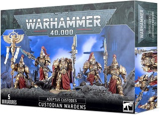 Builds a group of Adeptus Custodes Custodian Wardens