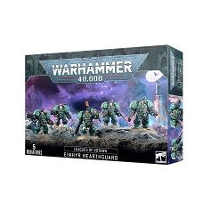 This multipart plastic kit builds five Einhyr Hearthguard
