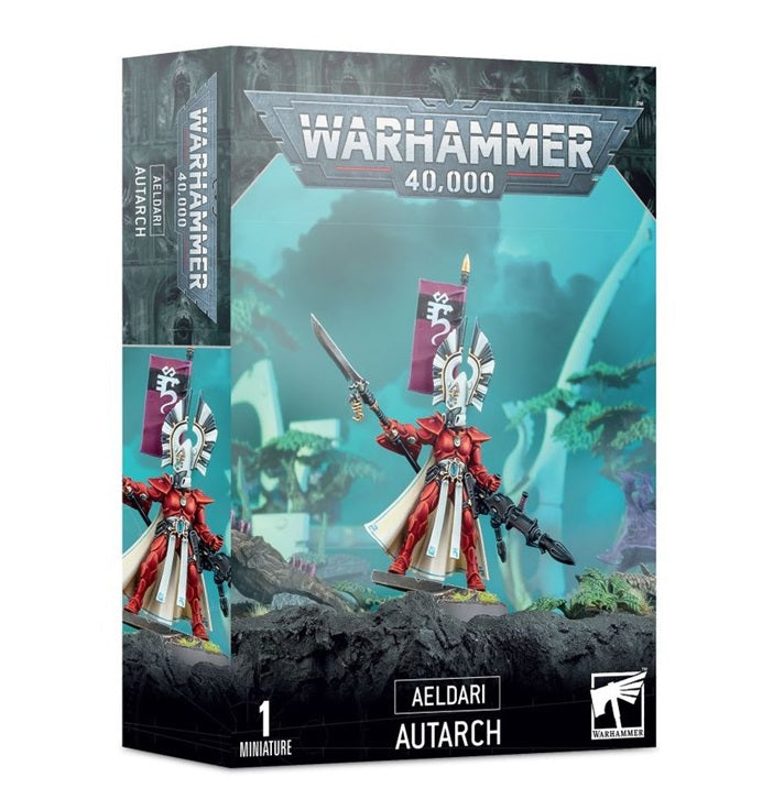 This kit builds one Autarch. This set comprises 19 plastic components and is supplied with 1x 32mm Citadel round base. This miniature is supplied unpainted and requires assembly – we recommend using Citadel Plastic Glue and Citadel paints.