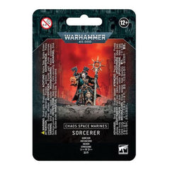 This multipart plastic kit builds one Sorcerer for your Chaos Space Marines or Emperor's Children armies. This kit comprises 9 plastic components, and 1x Citadel 40mm Round Base. This miniature requires assembly and is supplied unpainted – we recommend using Citadel Plastic Glue and Citadel Colour paints.