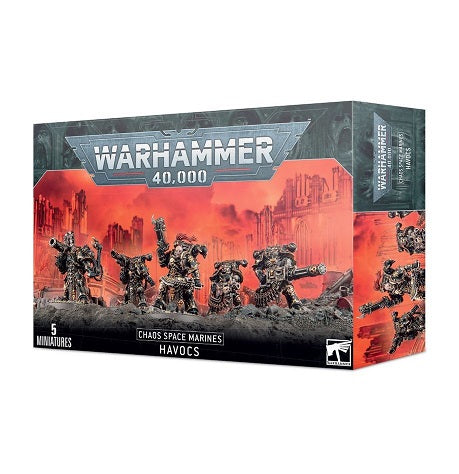 The set includes 4 multipart plastic Havocs. These miniatures are supplied unassembled and unpainted – we recommend using Citadel Plastic Glue and Citadel Colour paints.