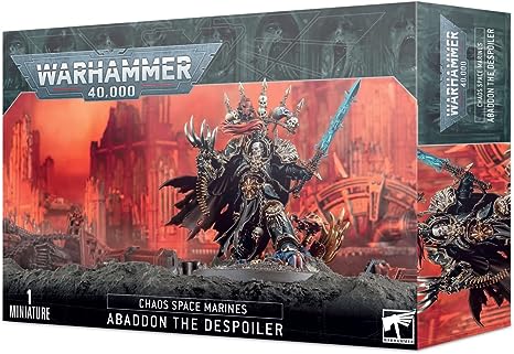 This kit builds one Abaddon the Despoiler