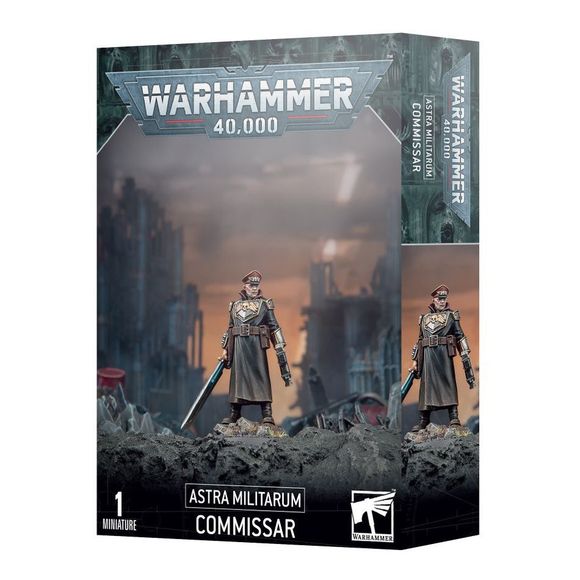 This multipart plastic kit builds a Commissar. This kit comprises 12 plastic components, and is supplied with a Citadel 28.5mm Round Base. This miniature is supplied unpainted and requires assembly – we recommend using Citadel Plastic Glue and Citadel Colour paints.