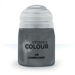 This paint pot contains .8 fl oz of Leadbelcher. This watercolor based paint is intended to be used with an airbrush.