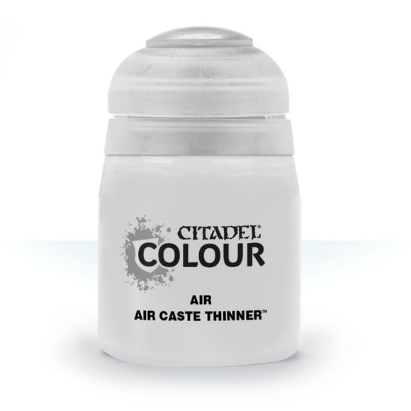 This paint pot contains .8 fl oz of Air Caste Thinner. This watercolor based paint is intended to be used with an airbrush.