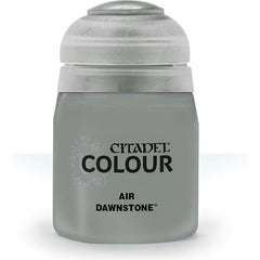 This paint pot contains .8 fl oz of Dawnstone. This watercolor based paint is intended to be used with an airbrush.