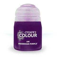 This paint pot contains .8 fl oz of Phoenician Purple. This watercolor based paint is intended to be used with an airbrush.