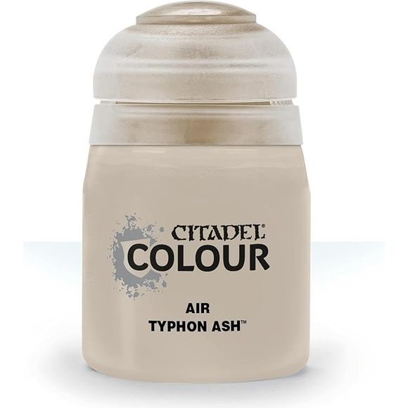 This paint pot contains .8 fl oz of Typhon Ash. This watercolor based paint is intended to be used with an airbrush.