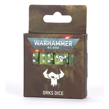 Warhammer 40k: Orks Dice | Galactic Toys & Collectibles