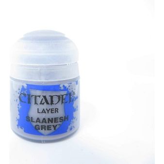 This pot contains 12ml of Slaanesh Grey