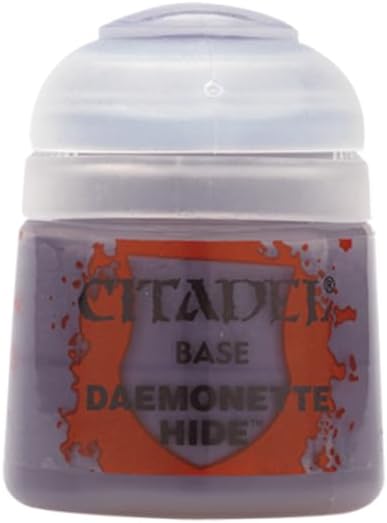 Citadel Base paints are high quality acrylic paints specially formulated for base coating your miniatures quickly and easily. They are designed to give a smooth matte finish over black or white undercoats with a single layer.