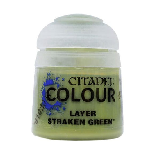 Citadel Layer paints are high quality acrylic paints, and with 70 of them in the Citadel Paint range, you have a huge range of colours and tones to choose from when you paint your miniatures. They are designed to be used straight over Citadel Base paints (and each other) without any mixing. By using several layers you can create a rich, natural finish on your models that looks fantastic on the battlefield.
12 ml