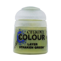 Citadel Layer paints are high quality acrylic paints, and with 70 of them in the Citadel Paint range, you have a huge range of colours and tones to choose from when you paint your miniatures. They are designed to be used straight over Citadel Base paints (and each other) without any mixing. By using several layers you can create a rich, natural finish on your models that looks fantastic on the battlefield.
12 ml