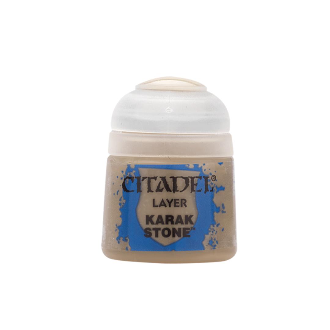 Citadel Layer paints are high quality acrylic paints, and with 70 of them in the Citadel Paint range, you have a huge range of colours and tones to choose from when you paint your miniatures.