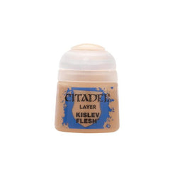 Citadel Layer paints are high quality acrylic paints, and with 70 of them in the Citadel Paint range, you have a huge range of colours and tones to choose from when you paint your miniatures. They are designed to be used straight over Citadel Base paints (and each other) without any mixing. By using several layers you can create a rich, natural finish on your models that looks fantastic on the battlefield. This pot contains 12ml of Kislev Flesh, one of 70 Layer paints in the Citadel Paint range. As with all