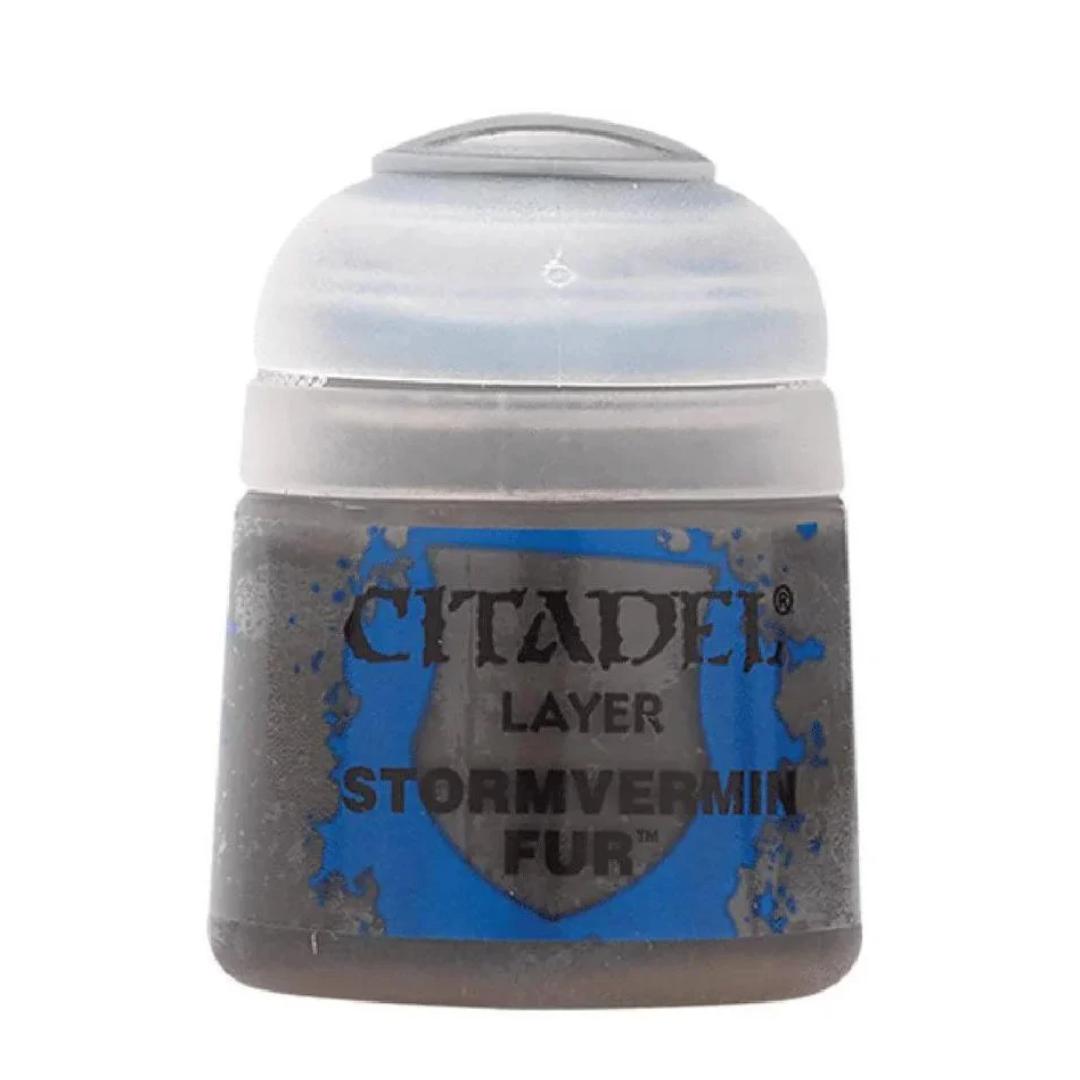 Citadel Layer paints are high quality acrylic paints, and with 70 of them in the Citadel Paint range, you have a huge range of colours and tones to choose from when you paint your miniatures. They are designed to be used straight over Citadel Base paints (and each other) without any mixing. By using several layers you can create a rich, natural finish on your models that looks fantastic on the battlefield. This pot contains 12ml of Russ Grey, one of 70 Layer paints in the Citadel Paint range. As with all of