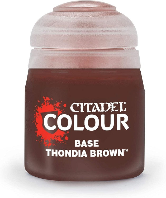 Citadel Base paints are high quality acrylic paints specially formulated for basecoating your Citadel miniatures quickly and easily. They are designed to give a smooth matte finish over black or white undercoats with a single layer.