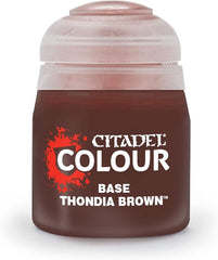 Citadel Base paints are high quality acrylic paints specially formulated for basecoating your Citadel miniatures quickly and easily. They are designed to give a smooth matte finish over black or white undercoats with a single layer.