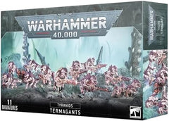 This multipart plastic kit builds 10 Termagants