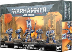 This multipart plastic kit builds five Sternguard Veterans