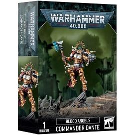This multi-part plastic kit contains the components necessary to assemble a Commander Dante