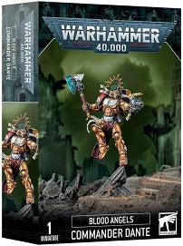 This multi-part plastic kit contains the components necessary to assemble a Commander Dante