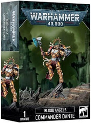 This multi-part plastic kit contains the components necessary to assemble a Commander Dante