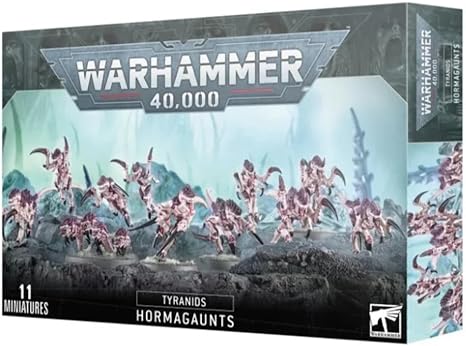 This multipart plastic kit builds 10 Hormagaunts