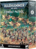 This set includes the following multipart plastic models:
- 1x Tech-Priest Manipulus
- 3x Serberys Sulphurhounds (which can alternatively be built as 3x Serberys Raiders)
- 5x Pteraxii Sterylizors (which can alternatively be built as 5x Pteraxii Skystalkers)
- 10x Skitarii Vanguard (which can alternatively be built as 10x Skitarii Rangers)