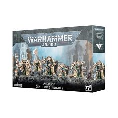 This mulipart plastic kit builds five Deathwing Knights