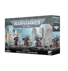 This multipart plastic kit builds three Inner Circle Companions