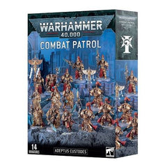This set includes the following multipart plastic models:
- 1x Blade Champion
- 3x Allarus Custodians
- 5x Custodian Guard
- 5x Custodian Wardens