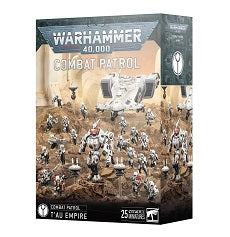 This set includes the following multipart plastic models:
- 1x Commander in Enforcer Battlesuit (can alternatively build 1x Commander in Coldstar Battlesuit)
- 1x Devilfish
- 10x Breacher Fire Warriors (can alternatively build 10x Strike Team Fire Warriors)
- 10x Pathfinders
- 7x Drone models for use as tokens, including 5x Tactical Drones, 1x Recon Drone, and 1x Support Turret
- 3x T’au Empire Infantry Decals transfer sheets
- 1x T’au Empire Vehicle Decals transfer sheet