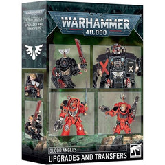 This multipart plastic upgrade set allows you to customise your Space Marine models – including infantry, Terminators, and Dreadnoughts – to give them even more Blood Angels flavour and personality. You'll find extra accessories, cosmetic details, characterful heads, and sculpted shoulder pads for a variety of armour types.
This upgrade set comprises 66 plastic components, and is designed to be assembled with a variety of other plastic Space Marine kits, which are sold separately. These components are supp