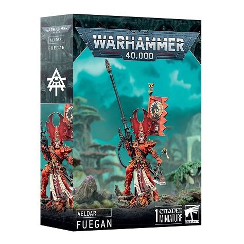 This multipart plastic kit builds Fuegan. This kit contains 18 plastic components, and 1x Citadel 40mm Round Base. This miniature is supplied unassembled and unpainted – we recommend Citadel Plastic Glue and Citadel Colour paints.