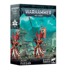 This multipart plastic kit builds Fuegan. This kit contains 18 plastic components, and 1x Citadel 40mm Round Base. This miniature is supplied unassembled and unpainted – we recommend Citadel Plastic Glue and Citadel Colour paints.