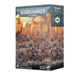 Release Date May 10th, 2025
This box contains 22 plastic miniatures. It is an excellent way to immediately start playing Warhammer.
This set includes the following multipart plastic miniatures:
– 1x Daemon Prince
– 1x Master of Executions
– 10x Khorne Berzerkers
– 10x Jakhals
This kit comprises 358 plastic components, 1x Citadel 60mm Round Base, 2x Citadel 40mm Round Bases, 10x Citadel 28.5mm Round Bases, and 10x Citadel 32mm Round Bases. This set also includes 2x World Eaters transfer sheets, each contai